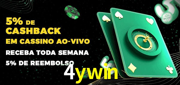 Promoções do cassino ao Vivo 4ywin